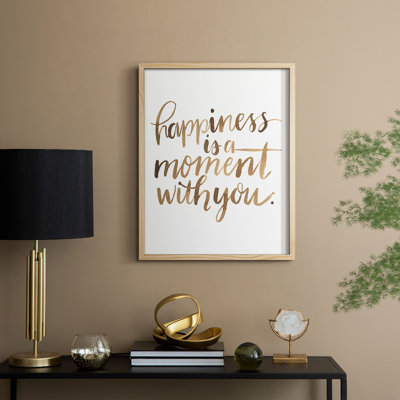 Loving You II Framed Print - Solid Wood