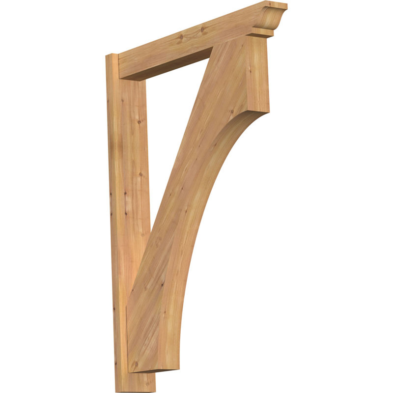 Persienne en bois Westlake, Sapin Douglas de 7 1/2 po (lisse), P 34 po x H 46 po