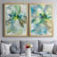 Peut-être Petunias I - ensemble de 2 reproductions d'art sur toile-129725520-129725533