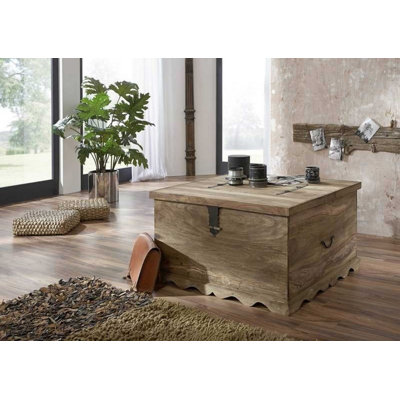 Leeds 1 Piece Solid Wood Blanket Chest