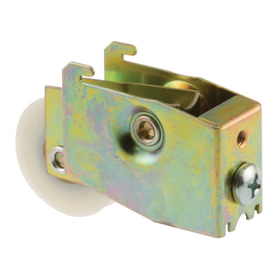 Sliding Door Roller Assembly, 1-1/2 in. Plastic Wheel, Steel Ball Bearing Roller (Single Pack)