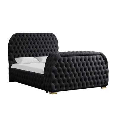 Royal Bed Black Queen