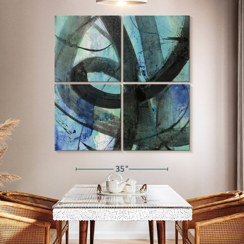Avery Into the Deep II, 50" H x 50" W