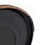 Tables de bout compactes, verre trempé, métal, grain de bois, décor moderne pour la maison