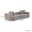 Nikodemos 102.36" W Corduroy Square Arms Sofa -1365268581