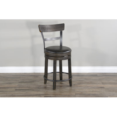 Meilani Swivel Bar & Counter Stool by Williston Forge