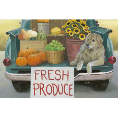 Fall Bounty III Crop by James Wiens - Wrapped Canvas Print