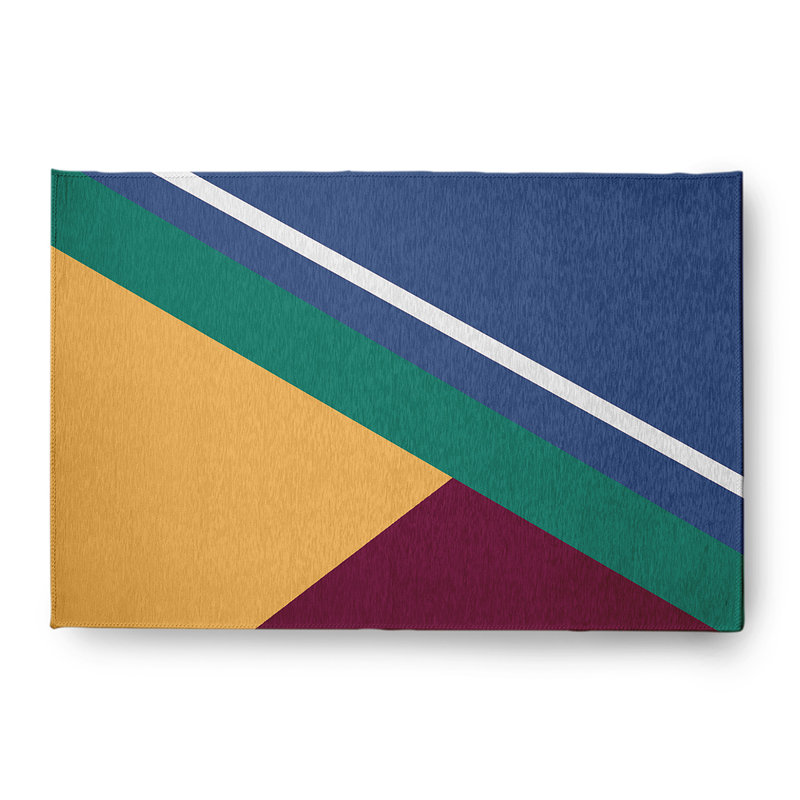 Chenille Indoor Rug, Rectangle 4' x 6'