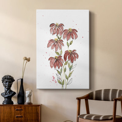 Watercolor Blooms II - galerie Cavas sur mesure