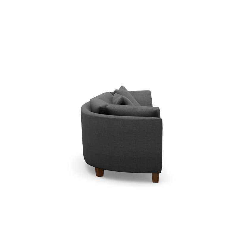 Maynard Long Sofa, Grande 120931, Walnut