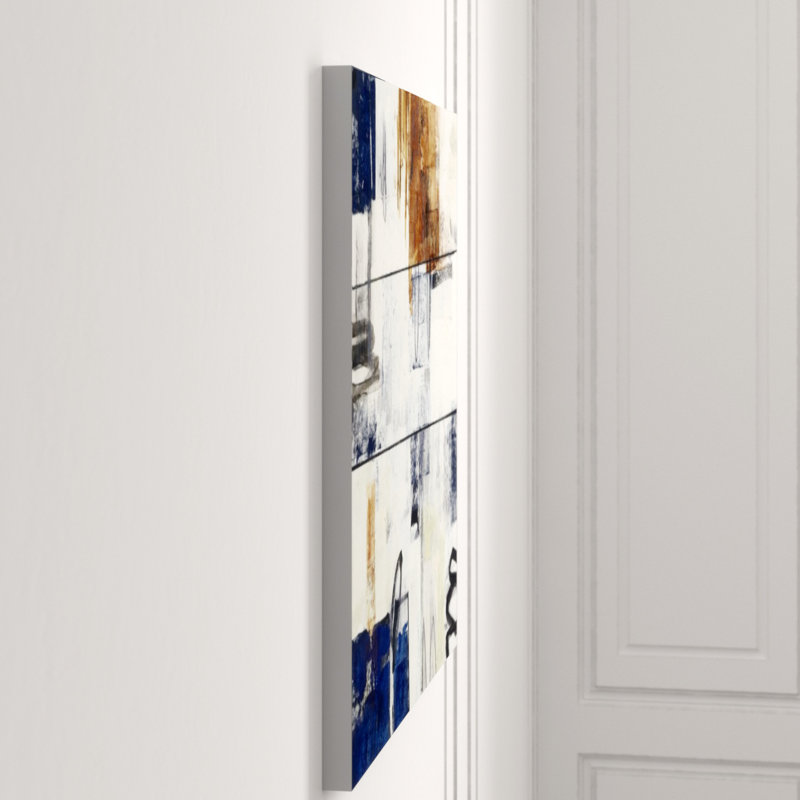 Scrabble II Print by Christopher Peter, Glass Coat, 24" H x 24" W x 1.5" D