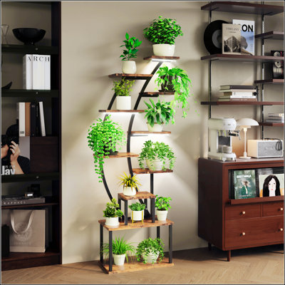 Plant Stand Indoor With Grow Lights by 17 Stories