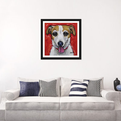 « jack olivier ginny », reproduction sur toile tendue Hippie Hound Studios