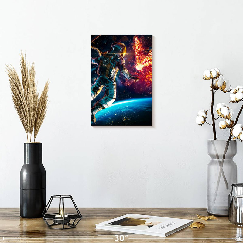 Kelan Astronaut Walk Fantasy, 12" H x 8" W