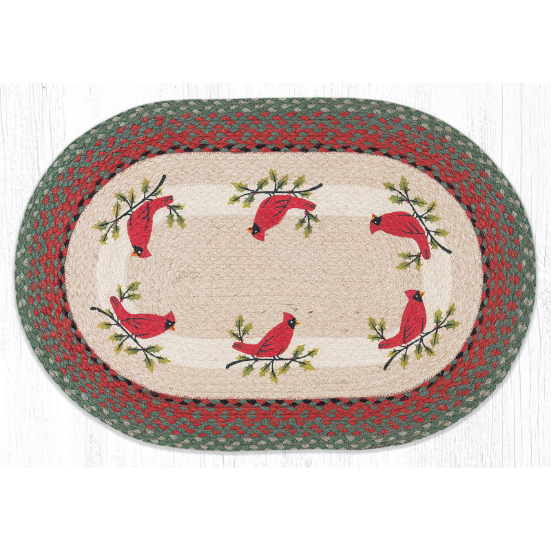  Tapis de sol ovale en jute Holly Cardinal, Holly Cardinal ovale