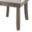 Chaise parsons rembourrée en lin beige-66619979-66619978