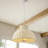 4-light Weaving Boho Dimmable Adjustable Pendant Light Chandelier