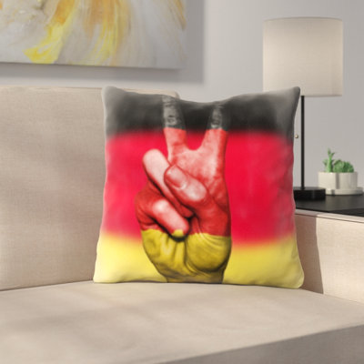 Coussin en drapeau d’allemagne de berne