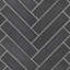 Chevron graphite moderne