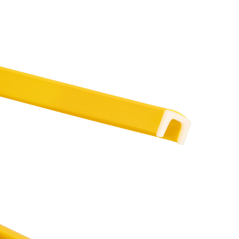 6 Plastic Stackable Chairs, Smooth Surface, 11.8" Product Depth, Versatile Seating, Mustard Stools - User- And Practical