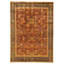 High-Quality Hand-Knotted Red And Blue Area Rug