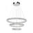 3-Layers Round Ring Chandelier