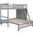 6 Drawers Twin Over Full L-shaped Bunk Bed With Shelves-2066872308
