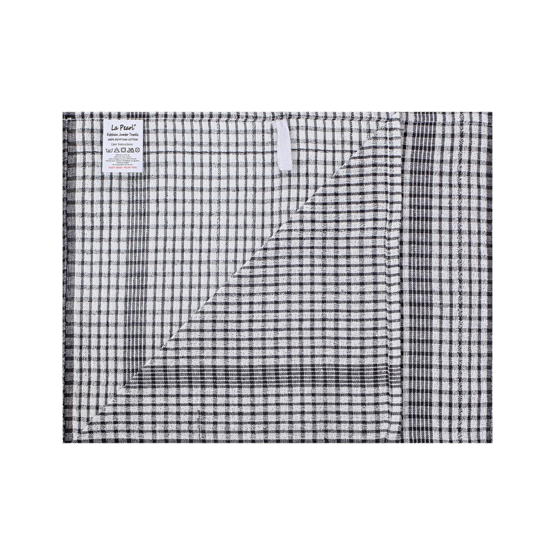 Cotton Tea Towel Kitchen Towel, Black