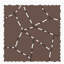 Carreaux de patio de style pierre de 12 po, carreaux de terrasse à emboîtement de module de bricolage, carreaux de cour faciles et rapides à installer pour le porche, le balcon de la cour arrière, 44 pièces, brun rouge