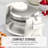Martha Stewart Rotating Round Waffle Maker, Linen-134433238