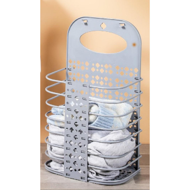1Set Collapsible Laundry Basket Laundry Basket Wall Mount Folding Laundry  Basket