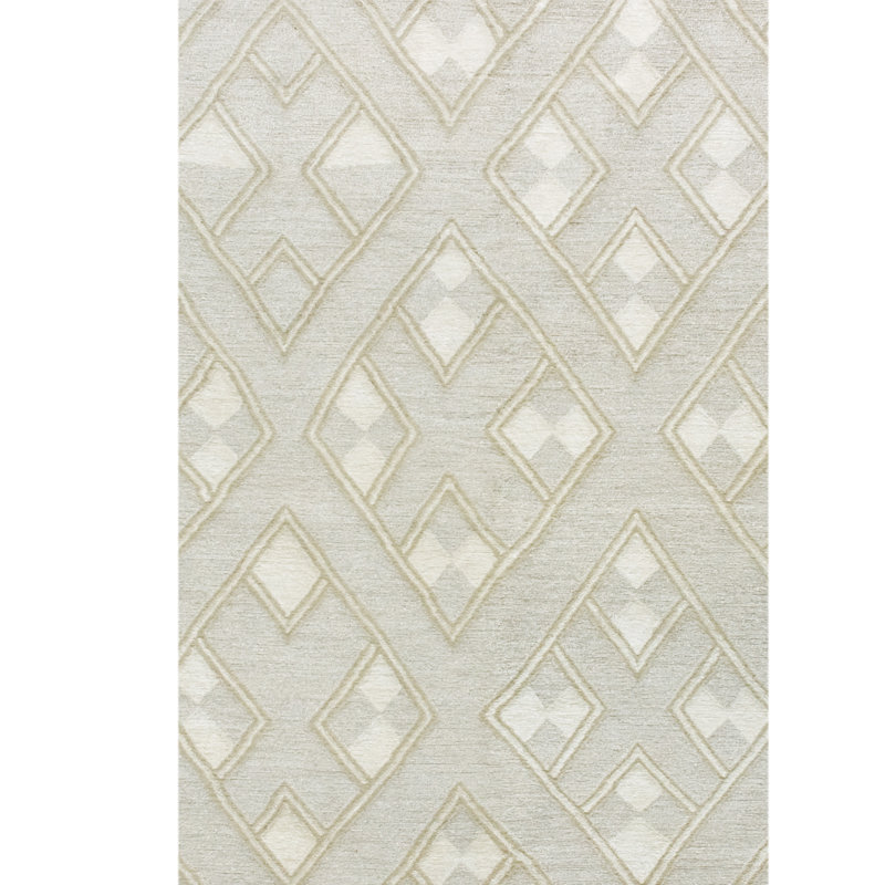 Geometric Area Rug, Rectangle 6' x 9'