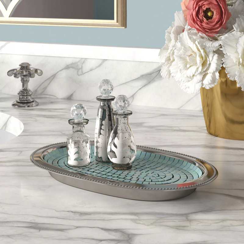 Plateau pour accessoires de salle de bain Iceberg