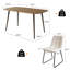Ensemble de table de salle à manger 55,1 po-109615559-109615558
