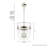  3 - Light Urn Pendant-79032445