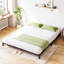 Structure de lit double en métal avec lattes en acier, lit plateforme de 14 pouces, silencieux, assemblage facile, noir-315236040-321667118-330811802