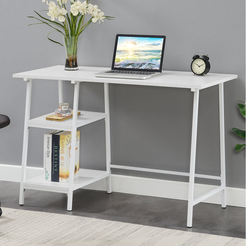 Bureau d'ordinateur Saribek, Blanc
