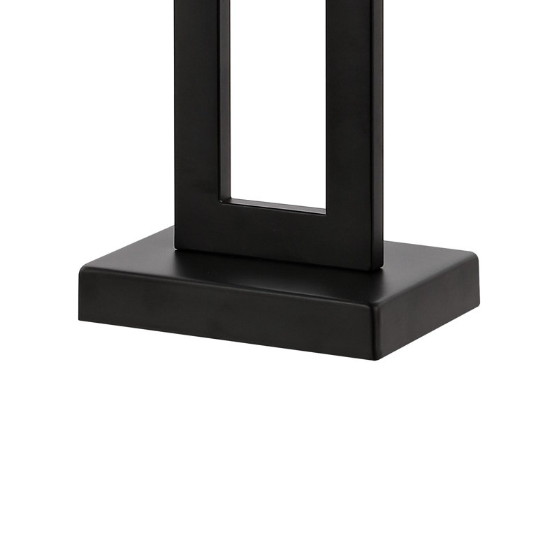 Arthuree Metal USB Table Lamp, Black