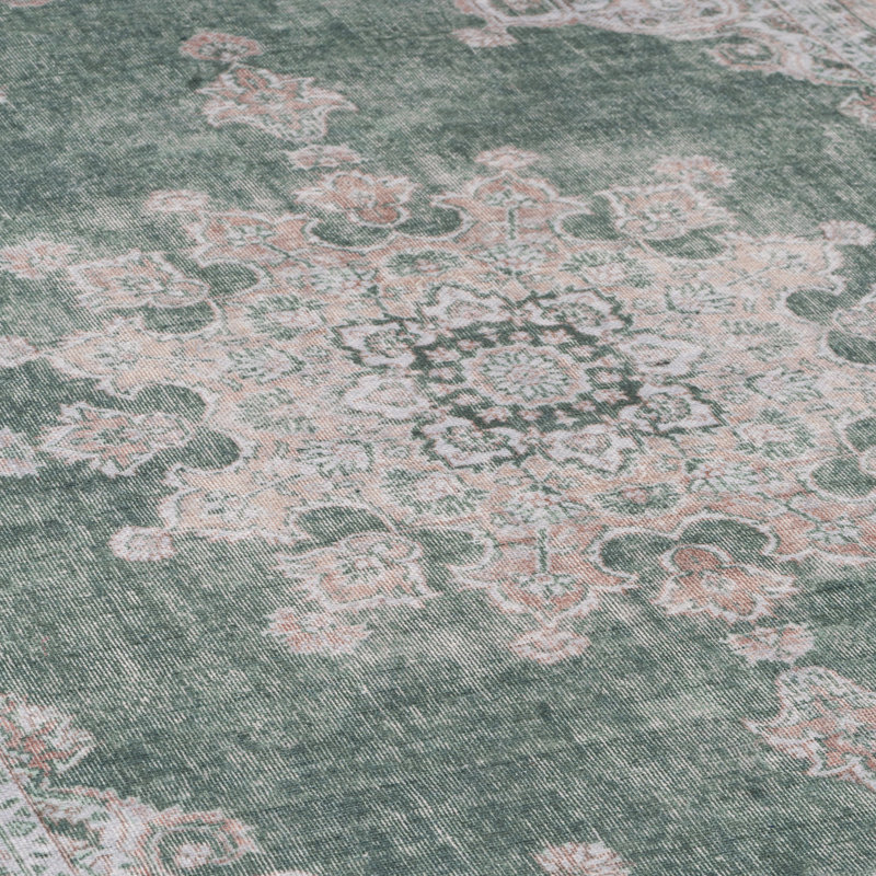 Calixtro Oriental Cotton Area Rug, Rectangle 190 x 280cm