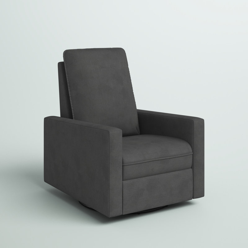 Fauteuil inclinable électrique standard de 31,5 po de large Coello, Gris anthracite