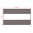 Domi Louvered Polyethylene Plastic Side Wall-97930972-97930971