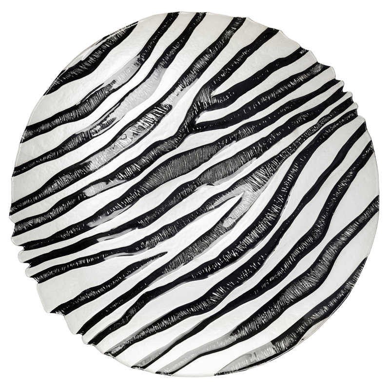Glass Decorative Plate 1