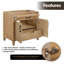 Base de meuble-lavabo simple 35,2 po Solana en sapin vieilli