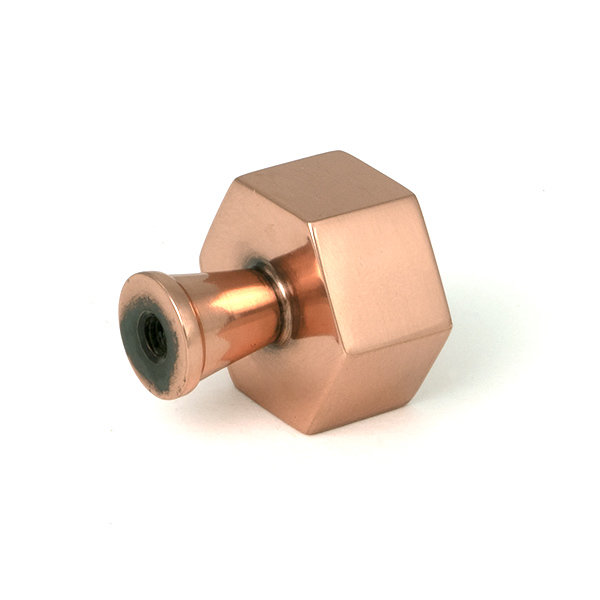 Kahlo Knob, 0.98" Knob Diameter, Polished Bronze