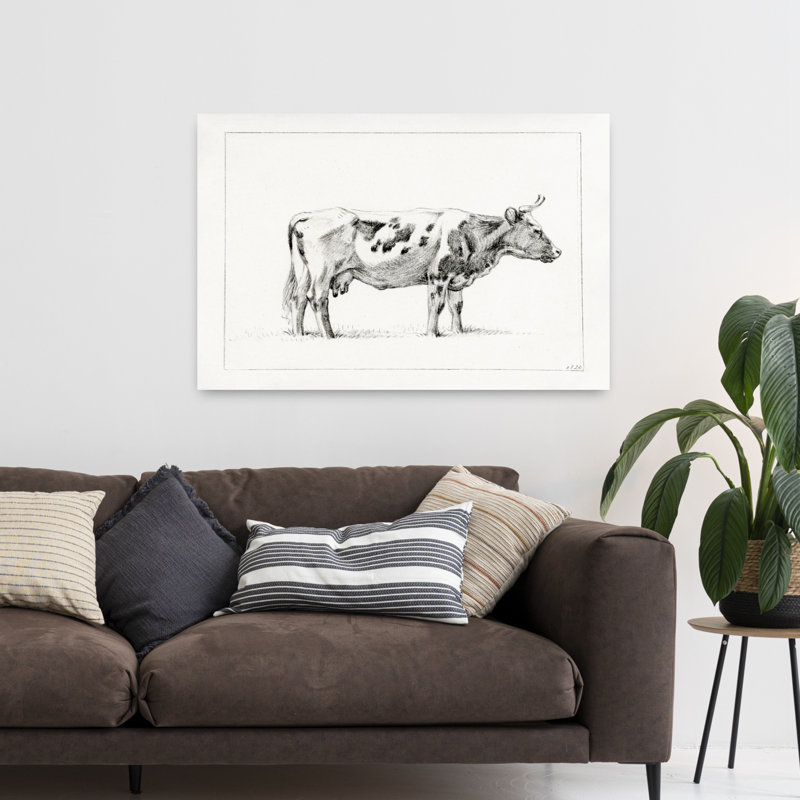 Vache debout, H 48 po x l 32 po