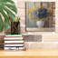 «Fall Dahlia Bouquet C Blue» par Danhui Nai, art mural sur toile-1298977206