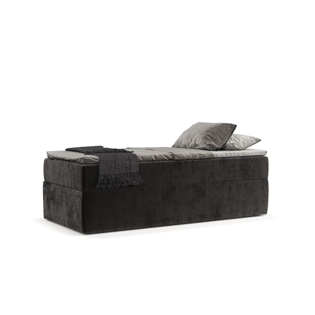 Boxspringbett Arden mit Bonellmatratze und Topper