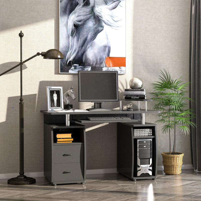 Altheda Computer Desk, Black