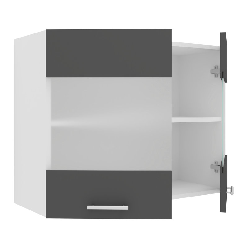 60cm Kitchen Pantry, Black