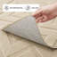 Geometric Shapes Machine Tufted Shag Area Rug-125995099